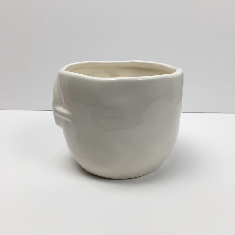 Lady Face desktop fun gift organizer or flower pot perfect for a teacher or Mom - Picture 5 of 7